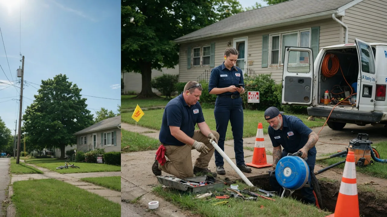 Sewer Line Repair in Clarksville, TN near me